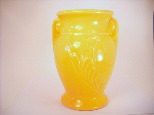 Lemon Yellow Vase