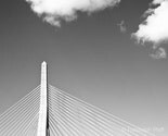 Zakim Bridge, Boston - 8x10 Fine Art Photograph