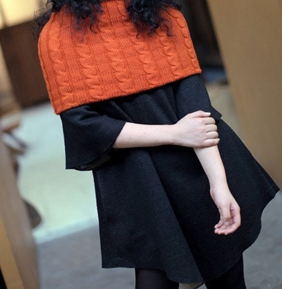 Wool collar black woolen blend coat Christmas Promotion price Limited time