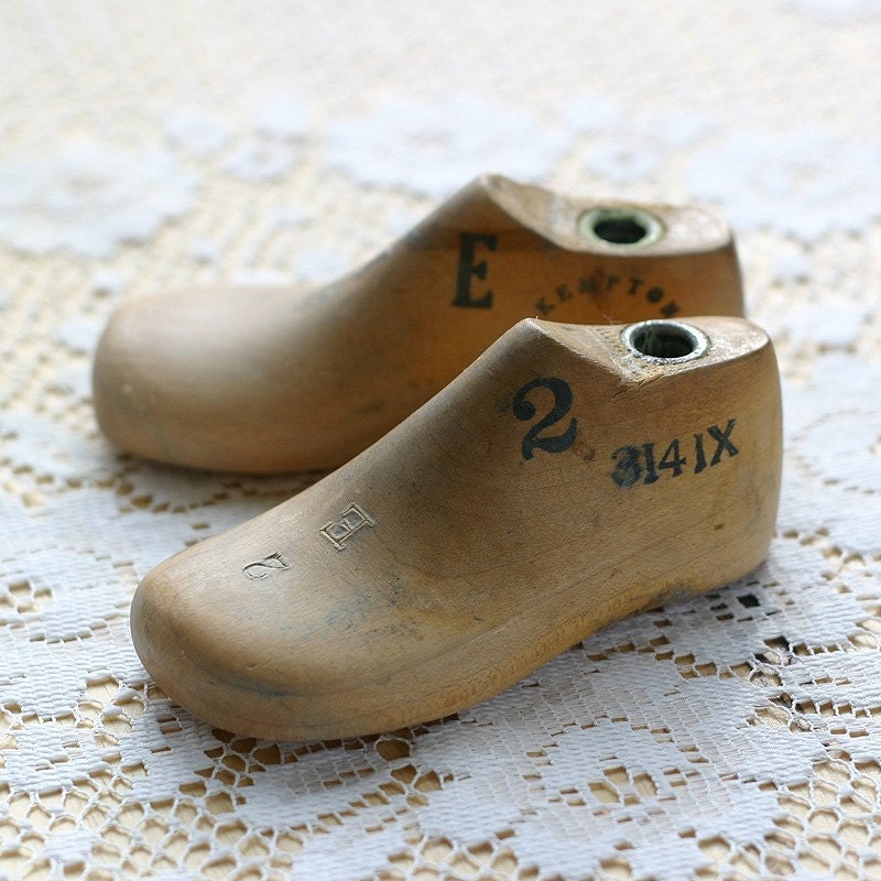 Vintage Pair of Baby Shoe Lasts