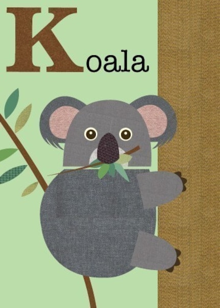 Letter k (koala)