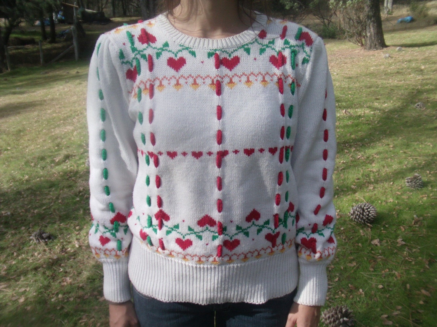 The Actually Cute Ugly CHRISTMAS SWEATER S/M/L