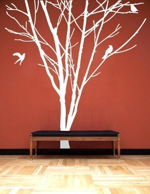 NEW DESIGN  Wall Art Home Decor Murals Vinyl Decals Stickers---GIANT TREE