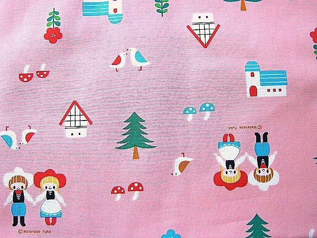 Cute Japanese Cotton Fabric - Fairy Tale - Marchen (F229)