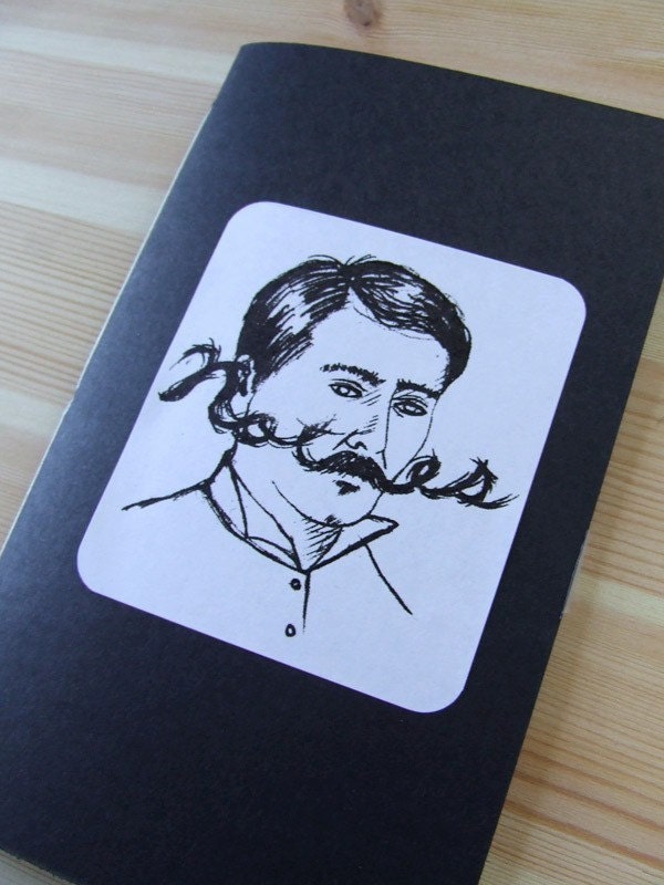Moustache Notebook