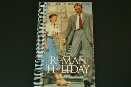 ROMAN HOLIDAY Recycled VHS Movie Case JoUrNaL