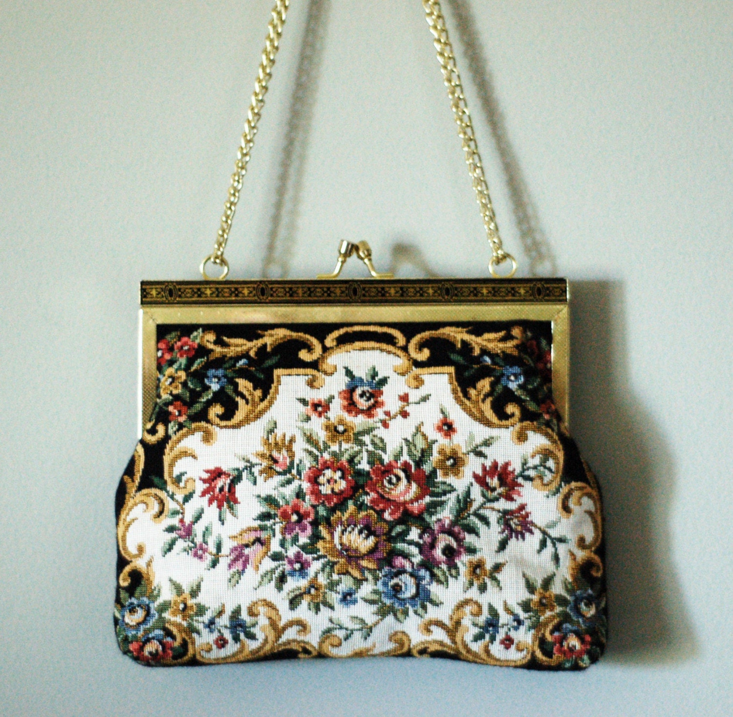 Vintage Coin Purse Style Evening Bag
