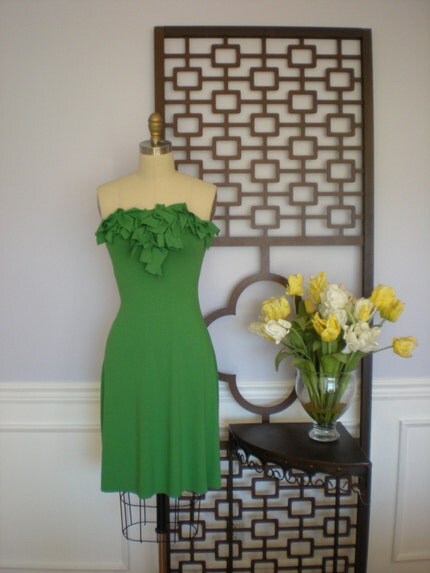 SALE Calhoun Street Jersey Dress- Palm Green in size XL