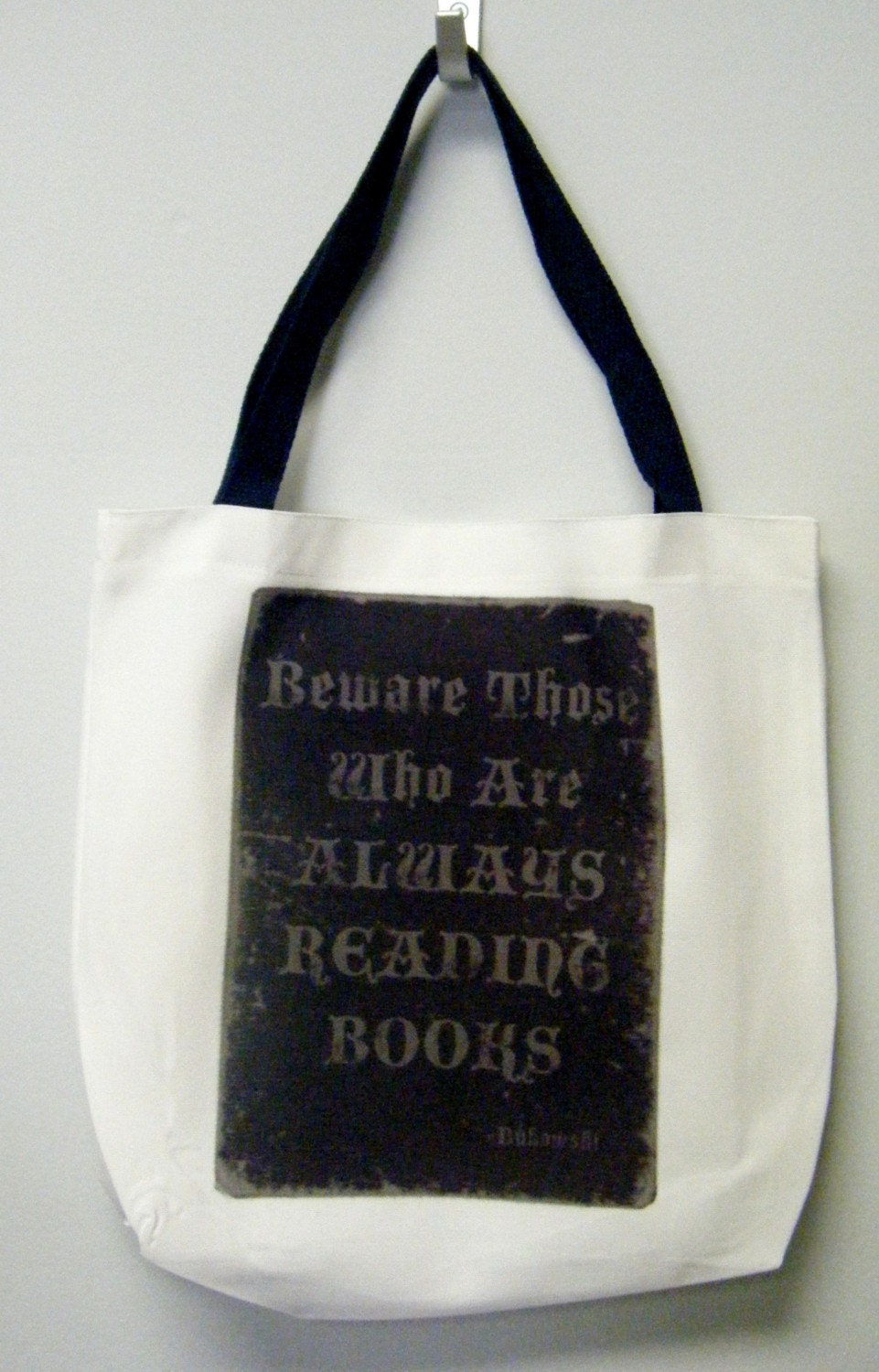 Beware Those Who Are Always Reading Books