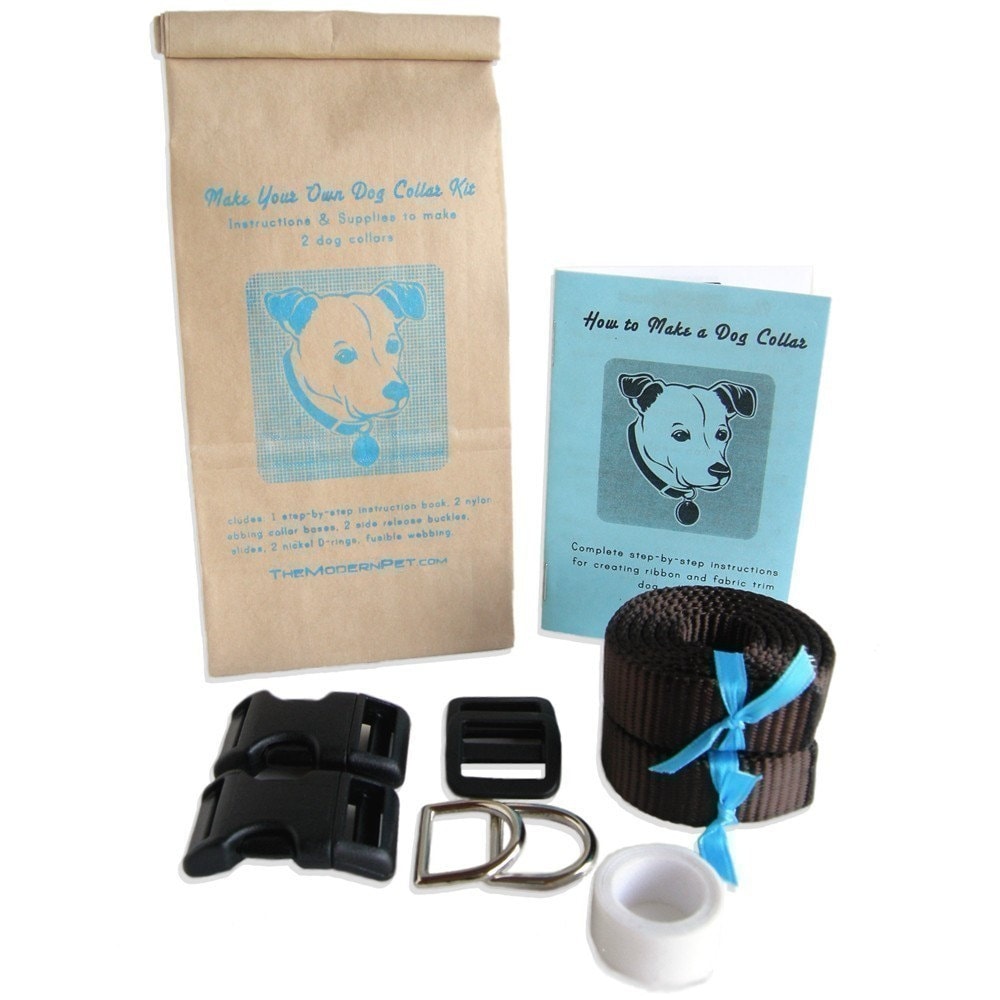 Make Your Own Dog Collar Kit (Makes 2 Collars)