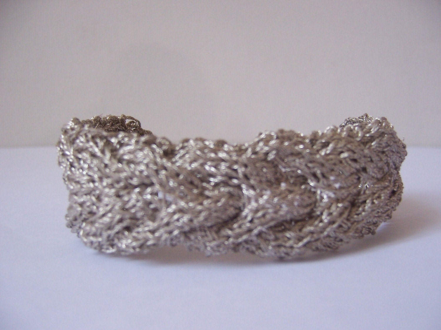 Hand  Knitted Bracelet