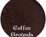 COFFEE GROUNDS Dark Brown  Matte Mineral Makeup Pigment 3 Gram Sifter Jar