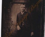 Tintype Photo Circa 1800s Suited Man