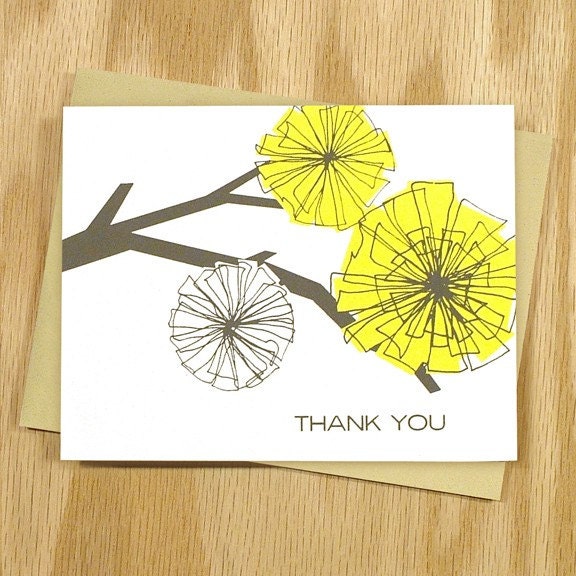 Whirlaway Thank You Note, Single Card