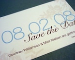 Elegant Save the Date Cards