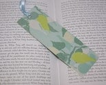 Blue Designer laminated bookmark
