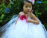 Tutu Dress with Matching Flower Hair Bow