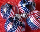 American Flag Ornaments