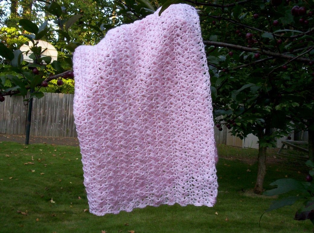 Pretty in Pink Baby Blanket