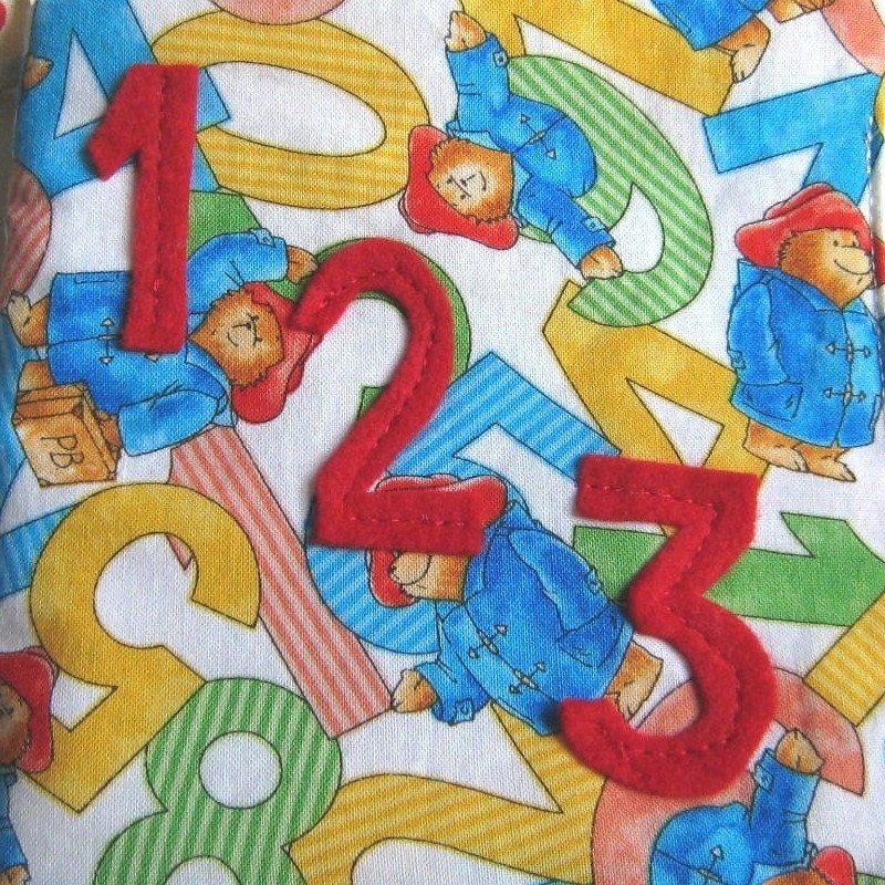 Counting Book 1-10 Soft Fabric - Educational