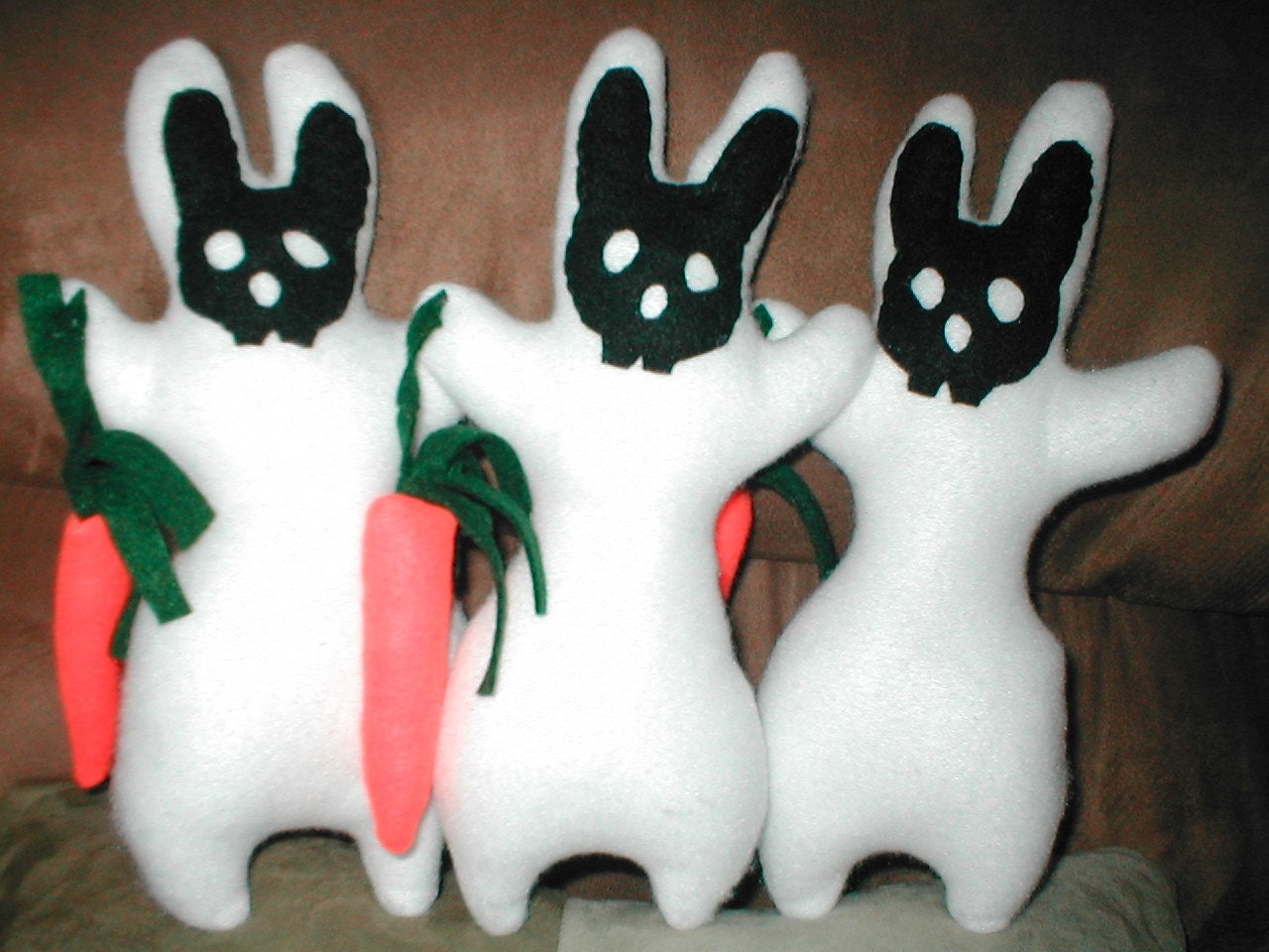 Ghost Dead White Bunny Rabbit toy Easter