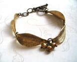 Golden Ash and Pearls Bracelet