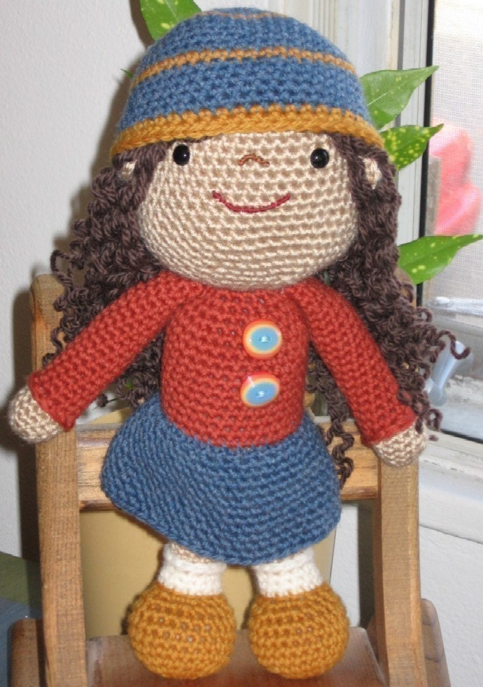 Crochet Pattern - Martina-s Doll