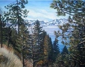 Lake Tahoe - 28x22in Original Oil Painting
