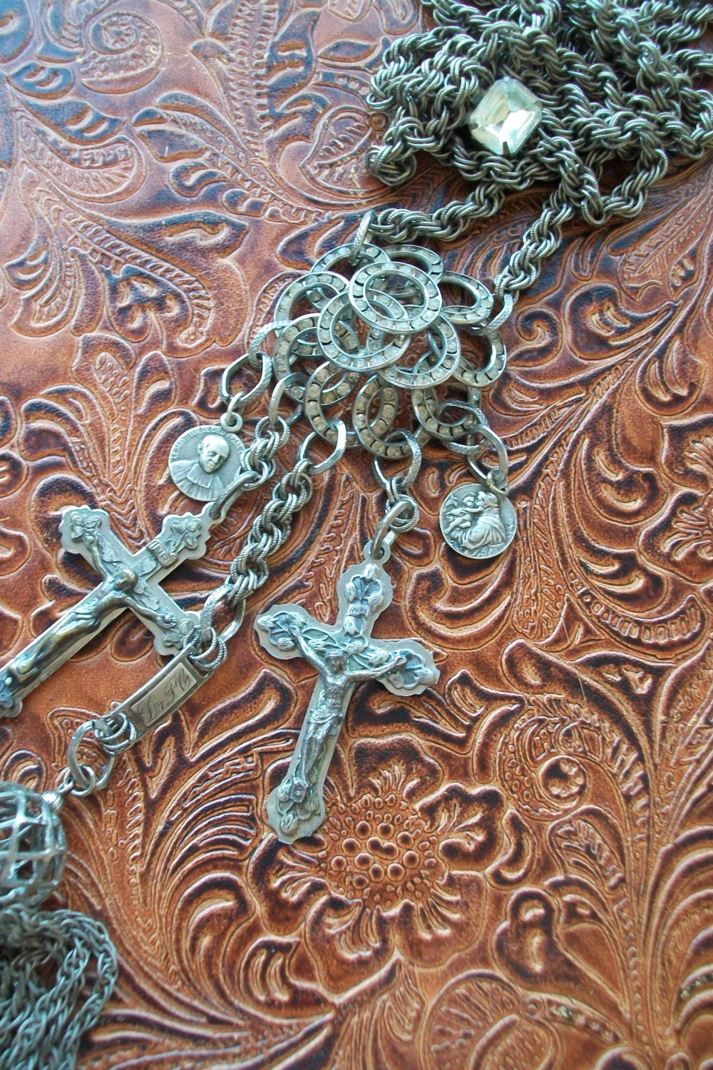 Sinner and Saint Series Religious Rosary Necklace