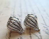 HOT AIR BALLOONS - Sterling Silver Post Earrings