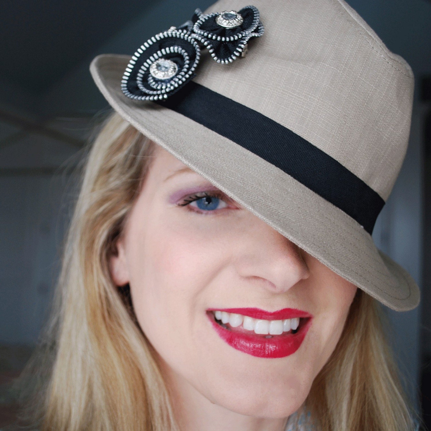 French hat and multipurpose brooches