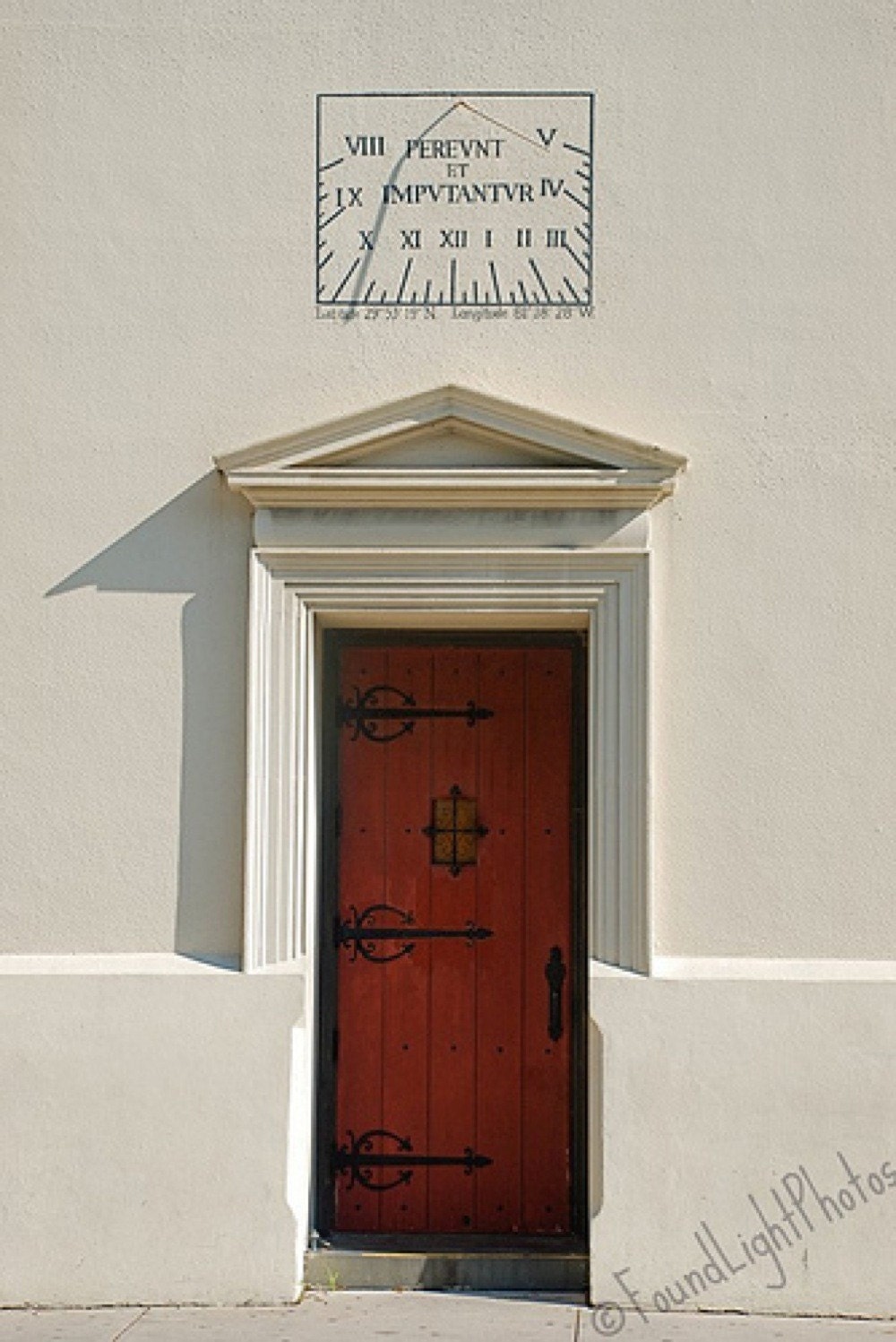 St. Augustine Red Door  8x12 Photograph