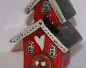 Little Red School Clay House - July SALE