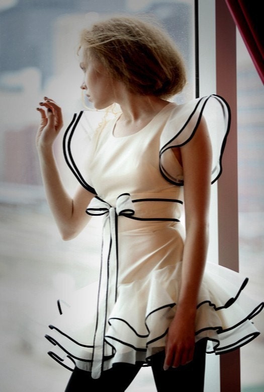Beautiful Silk Organza Polina Dress