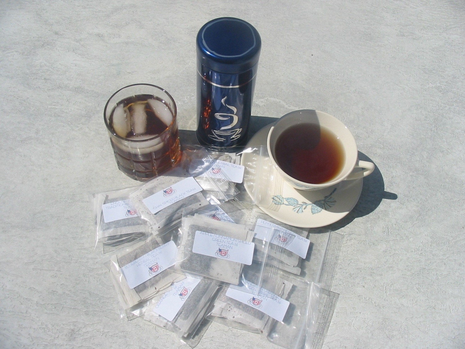Iced Tea Lover's Sampler 15 Great Flavors 5 bags of each 75 teabags in all