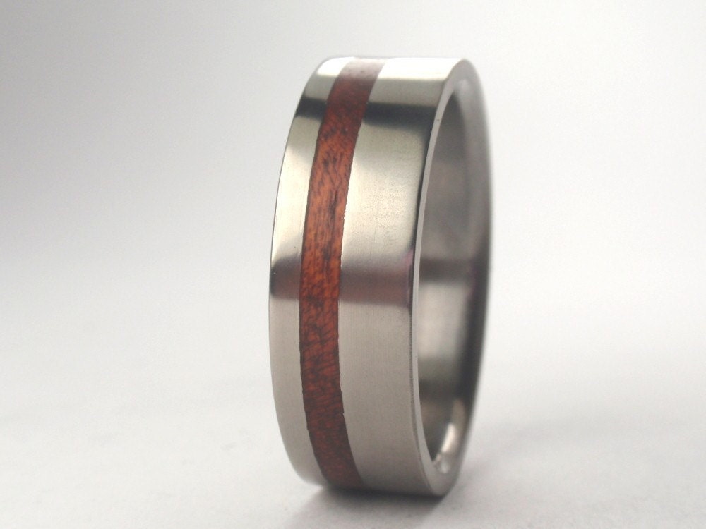 Bloodwood Wood Ring - His and Hers Available