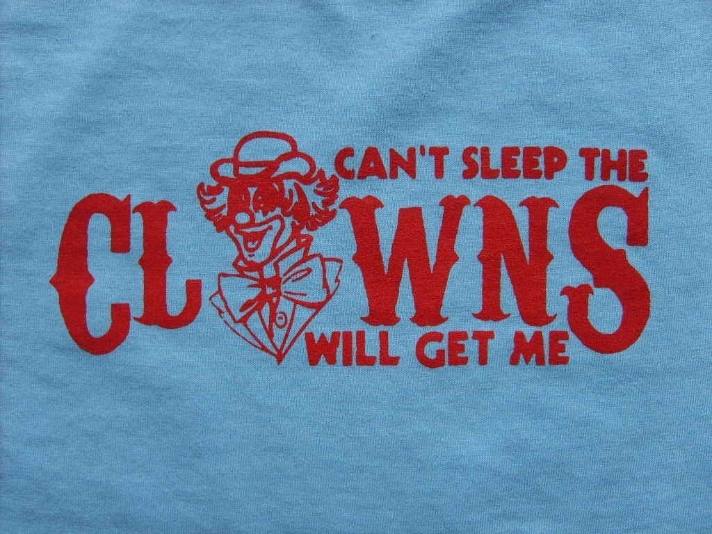 Funny Clowns T Shirt Available in Adult Sizes S,M,L,XL t shirt tshirt Unisex