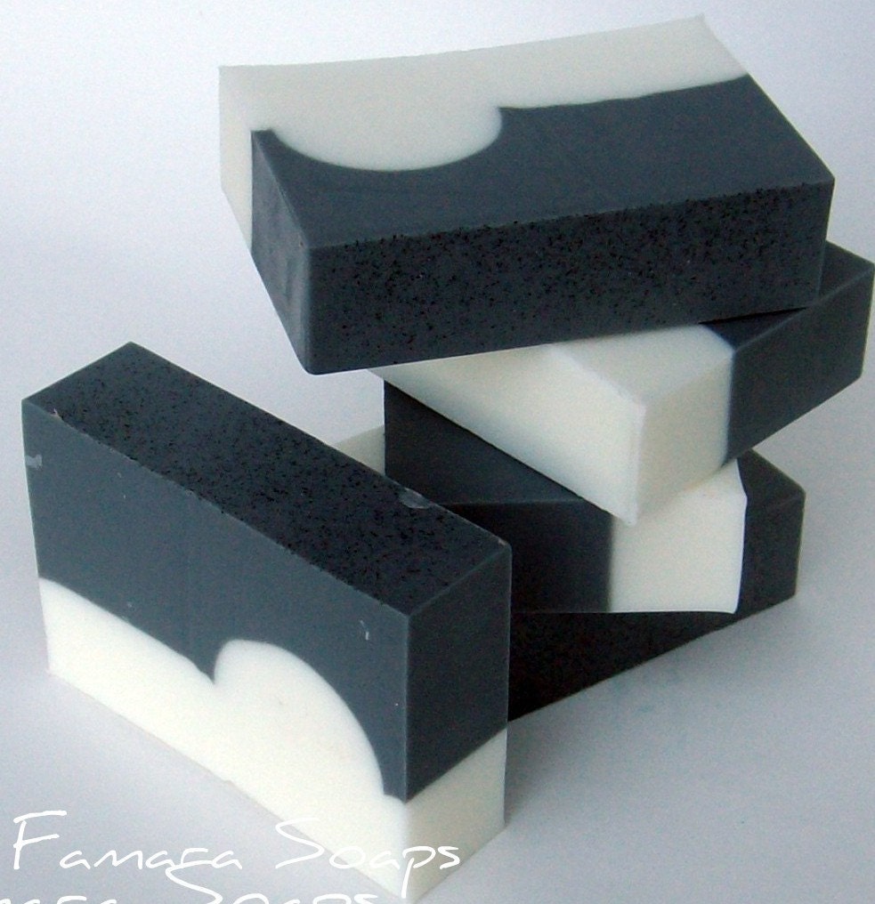 Black and White Jasmine....... Luxury Soap