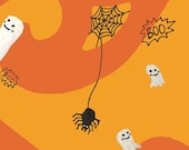 .8.5 x 11 Illustration Print - Halloween Cuteness 
