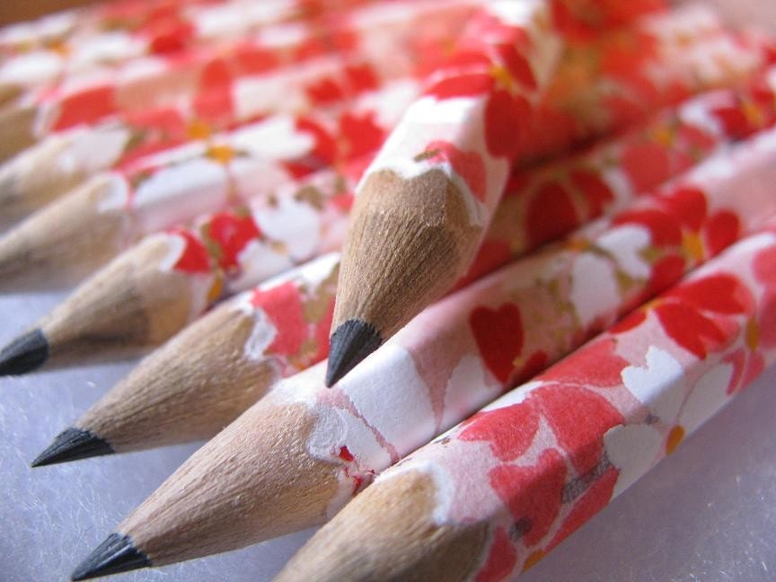 believe - a set of 10 washi-coated pencils