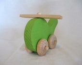 Light Green Helicopter - Eco Friendly - Ready To Ship