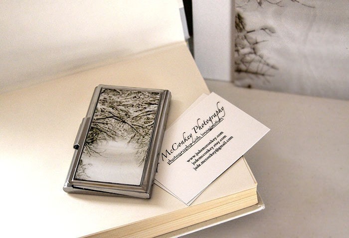 Path to Narnia - Photograph Business Card Holder