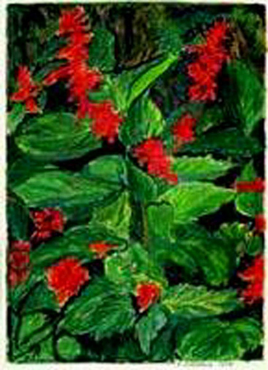 Holiday Color (For The Holiday Wall) Original Drawing