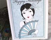 MERRY AND BRIGHT holiday cards