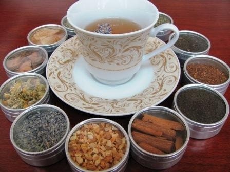 Herbal Tea Kit with 6 different types of teas