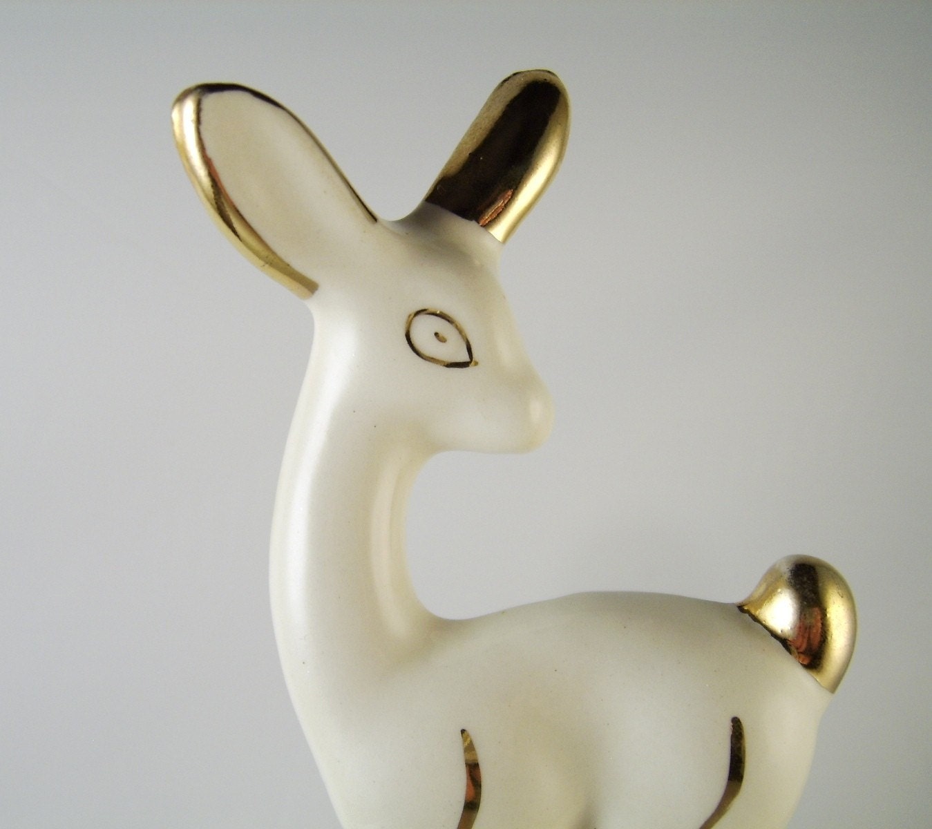 Vintage Deer Figurine Mid-Century Modern