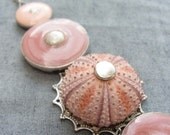 Sea Urchin Collection - Special Pink Enamel Bracelet