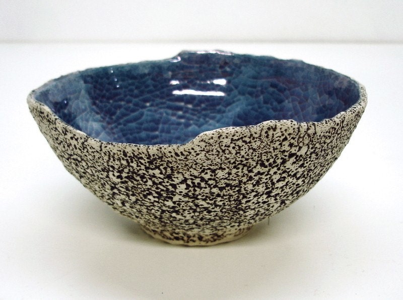 OOAK/Irregular large Geode Bowl  / Handmade Ceramics / Also available in Amethyst Purple, Turquoise, Red, Orange, Yellow and more colors to fit your art deco decor