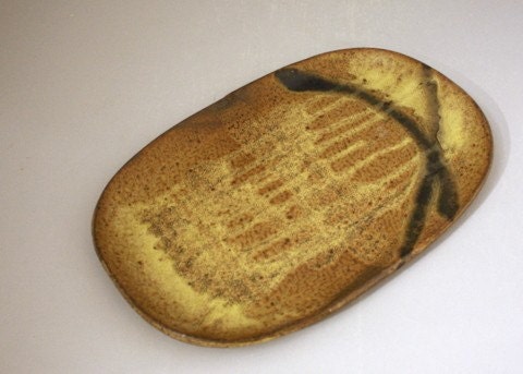 Rectangle Platter in Honeycomb