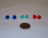 Tiny Roses Stud Earrings (Pick One)